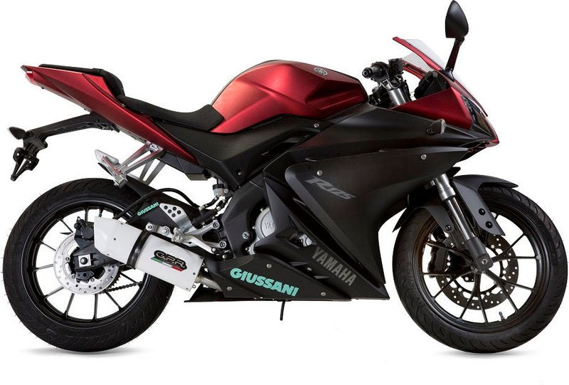 GPR Original For Yamaha Yzf-R 125 I.E. 2017/2019 E4 Homologated Full Exhaust Catalized Albus Evo4 | E4.Y.210.CAT.ALBE4