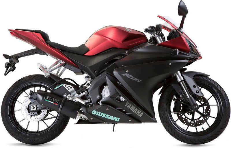 GPR Original For Yamaha Yzf-R 125 I.E. 2017/2019 E4 Homologated Full Exhaust Catalized Furore Evo4 Nero | E4.Y.210.CAT.FNE4