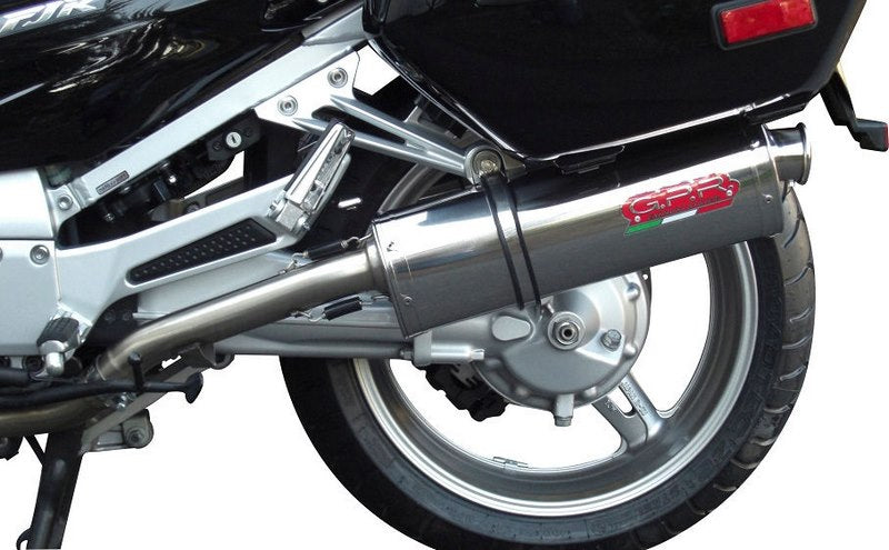 GPR Original For Yamaha Fjr 1300 2017/20 E4 Pair Homologated Slip-On Exhaust Catalized Trioval | E4.Y.214.CAT.TRI