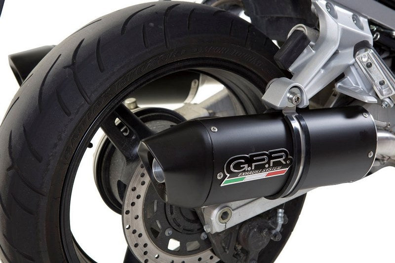 GPR Original For Yamaha Fjr 1300 2017/20 E4 Pair Homologated Slip-On Exhaust Furore Evo4 Nero | E4.Y.214.FUNE