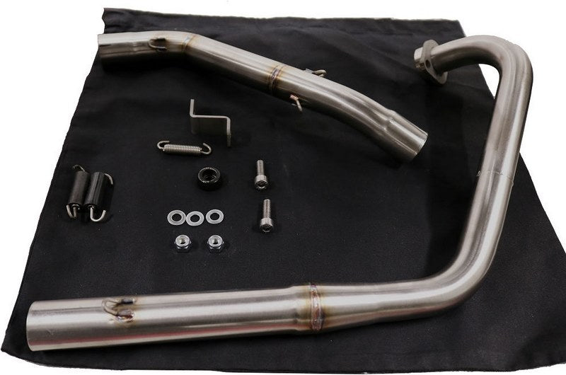GPR Original For Zontes Zt 125 G1 - U1 2020/21 E5 Homologated Full Catalized M3 Inox  | E4.Z.4.CAT.M3.INOX