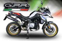GPR Original For Bmw F 850 Gs - Adventure 2021/22 E5 Homologated Slip-On Exhaust Gp Evo4 Black Titanium | E5.BM.94.GPAN.BLT