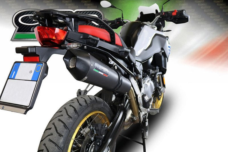 GPR Original For Bmw F 850 Gs - Adventure 2021/22 E5 Homologated Slip-On Exhaust Gp Evo4 Black Titanium | E5.BM.94.GPAN.BLT