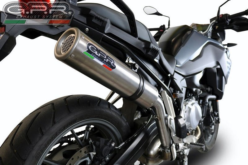 GPR Original For Bmw F 750 Gs 2021/22 E5 Homologated Slip-On Exhaust M3 Inox  | E5.BM.95.M3.INOX