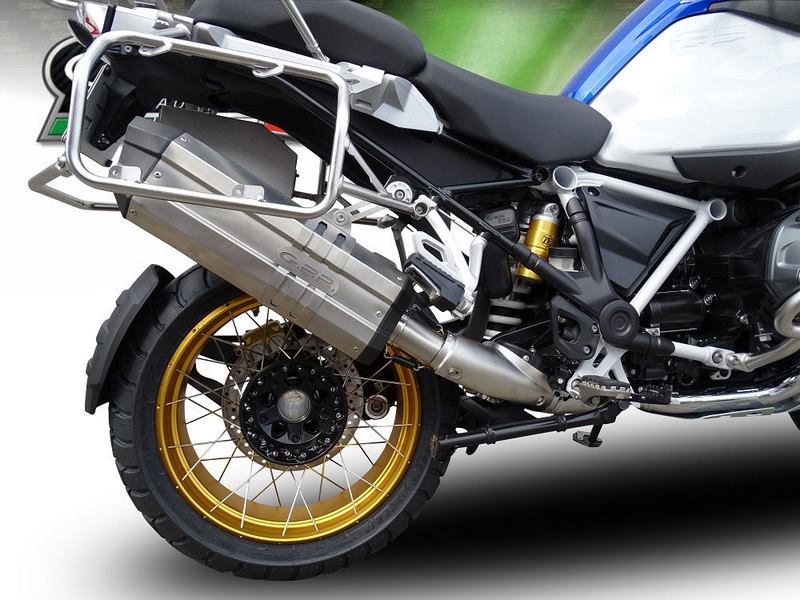 GPR Original For Bmw R 1250 Gs 2021/22 E5 Homologated Slip-On Exhaust Sonic Titanium | E5.BM.99.SOTIT