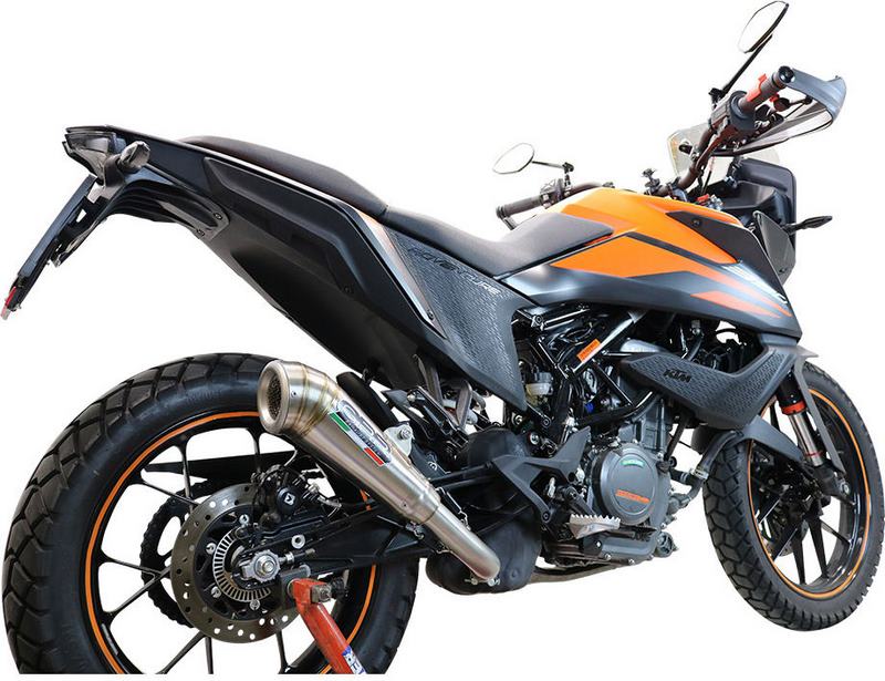 GPR Original For Ktm Adventure 390 2021 E5 Homologated Slip-On Exhaust Powercone Evo | E5.KT.99.PCEV