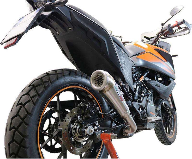 GPR Original For Ktm Adventure 390 2021 E5 Homologated Slip-On Exhaust Powercone Evo | E5.KT.99.PCEV