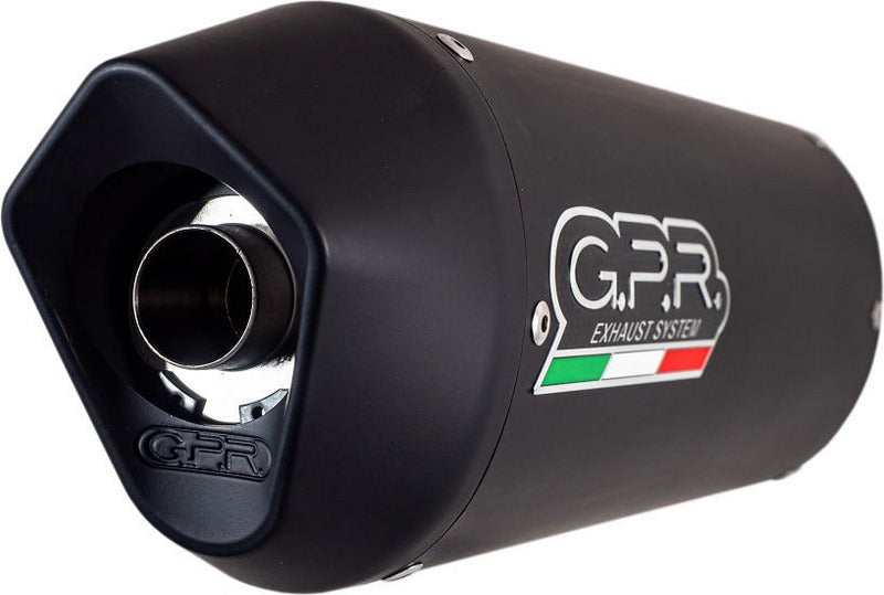 GPR Original For Fantic Motor 125 M Performance 2019/20 E4 Homologated Slip-On Exhaust Furore Nero | FN.1.FUNE
