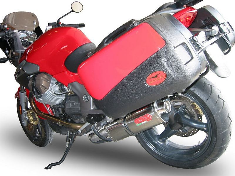 GPR Original For Moto Guzzi Norge 850 2006/11 Homologated Slip-On Exhaust Trioval | GU.15.1.TRI