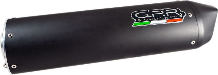 GPR Original For Moto Guzzi V85 Tt 2019/20 E4 Racing Slip-On Exhaust Furore Nero | GU.61.RACE.FUNE