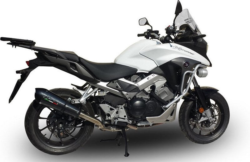 GPR Original For Honda Vfr 800 X 2011/14 Homologated Slip-On Exhaust Gpe Ann.Poppy | H.197.1.GPAN.PO