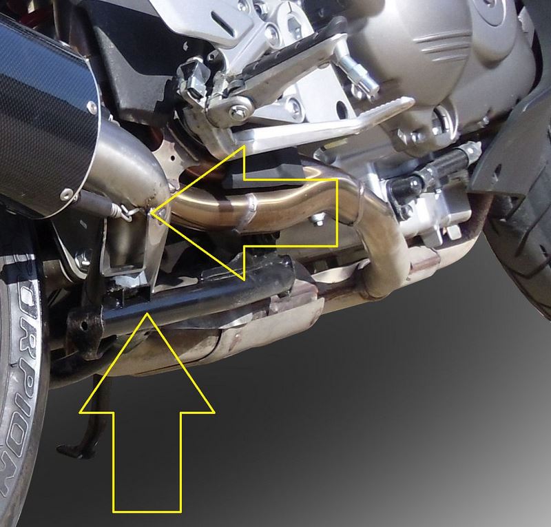 GPR Original For Honda Vfr 800 X 2011/14 Homologated Slip-On Exhaust Gpe Ann.Titanium | H.197.1.GPAN.TO