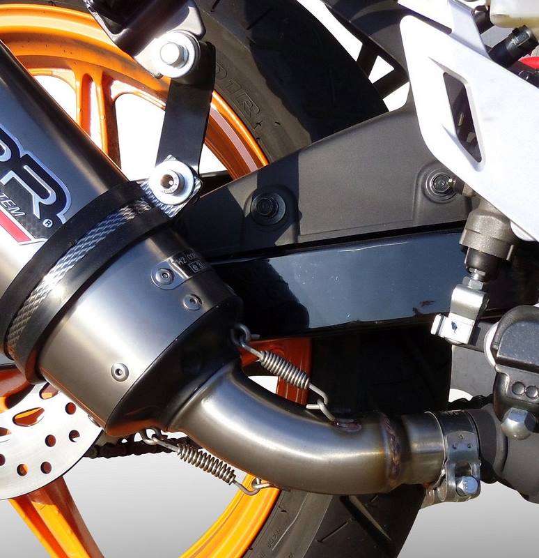 GPR Original For Honda Cbr 125 R 2011/16 Homologated Slip-On Exhaust M3 Inox  | H.205.M3.INOX