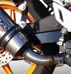 GPR Original For Honda Cbr 125 R 2011/16 Homologated Slip-On Exhaust Satinox  | H.205.SAT