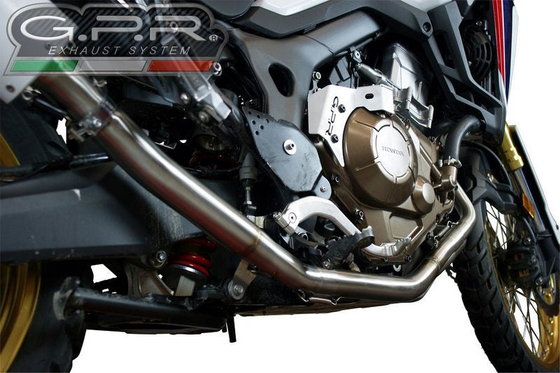GPR Original For Honda Crf 1000 L Africa Twin 2018/19 E4 Decat Pipe Manifold Decatalizzatore | H.227.1.DEC