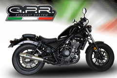 GPR Original For Honda Cmx 500 Rebel 2018/20 E4 Homologated Slip-On Exhaust Ultracone | H.250.ULTRA