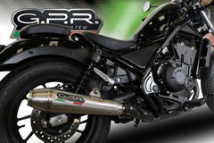 GPR Original For Honda Cmx 500 Rebel 2018/20 E4 Homologated Slip-On Exhaust Ultracone | H.250.ULTRA