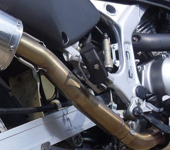 GPR Original For Honda Africa Twin 750 Rd07 1993/03 Homologated Slip-On Exhaust Satinox  | H.45.SAT