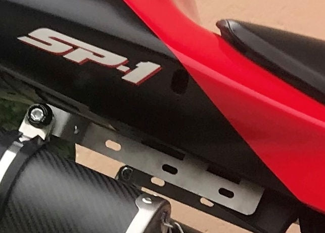 GPR Original For Honda Vtr 1000 Sp-1 2000/01 Pair Homologated Slip-On Exhaust M3 Titanium Natural  | H.48.M3.TN