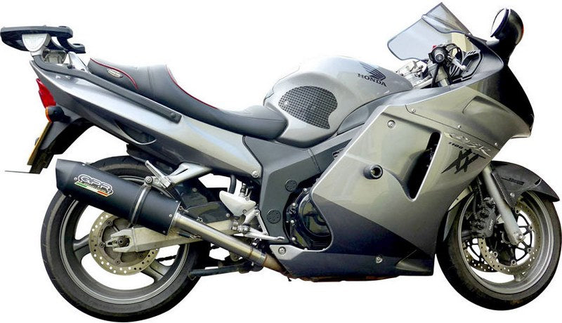 GPR Original For Honda Cb 1100 Sf X-Eleven 1997/06 Pair Homologated Slip-On Exhaust Furore Nero | H.81.1.FUNE