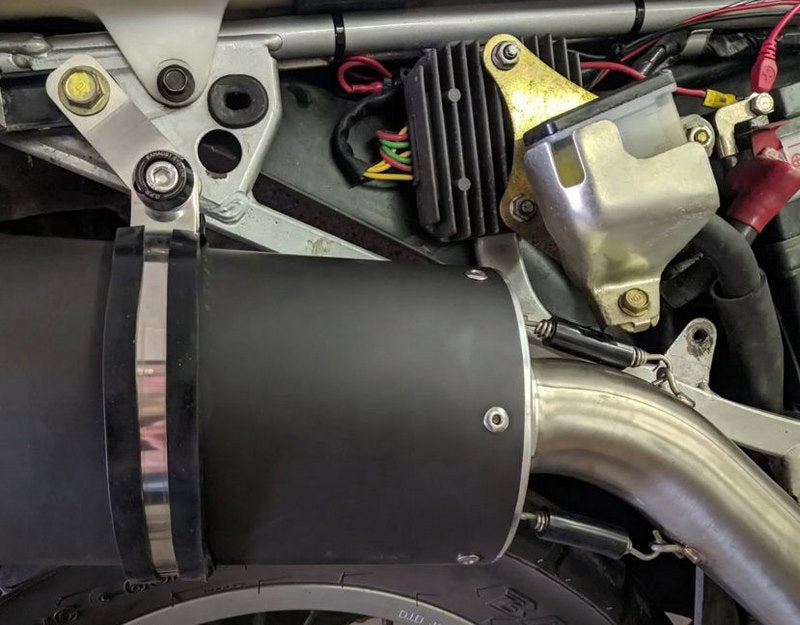 GPR Original For Honda Transalp Xl 600 V 1986/99 Homologated Slip-On Exhaust Satinox  | H.89.SAT