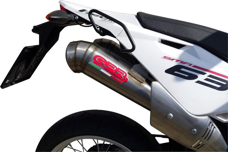 GPR Original For Husqvarna Te 630 E-Sms-Smr 2010/14 Pair Homologated Slip-On Exhaust Powercone Evo | HU.26.PCEV