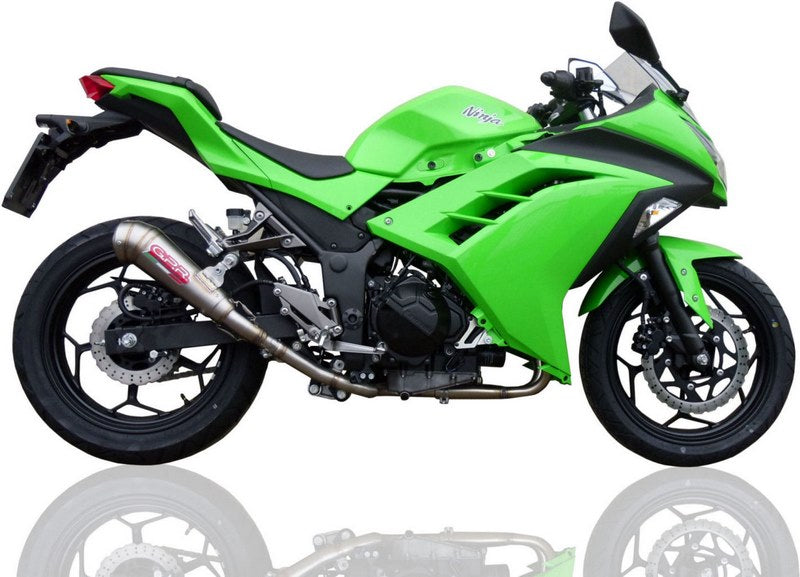 GPR Original For Kawasaki Ninja 300 R 2012/16 E3 Homologated Slip-On Exhaust Powercone Evo | K.146.PCEV