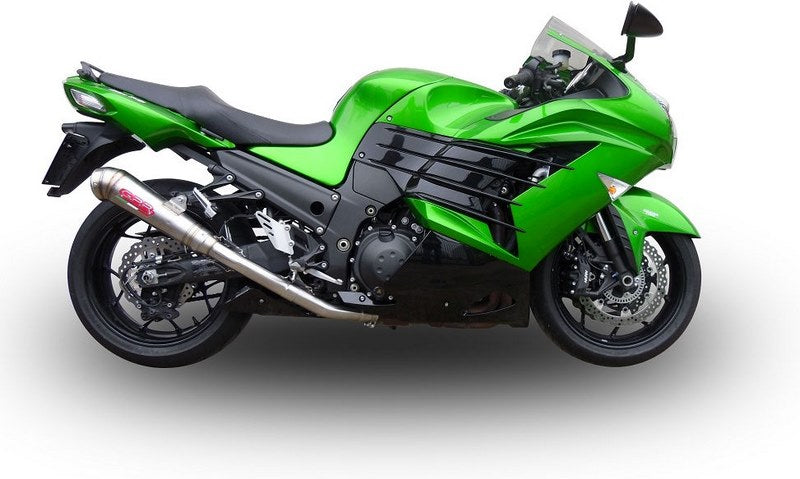 GPR Original For Kawasaki Zzr 1400 2012/16 E3 Pair Homologated Slip-On Exhaust Powercone Evo | K.148.PCEV