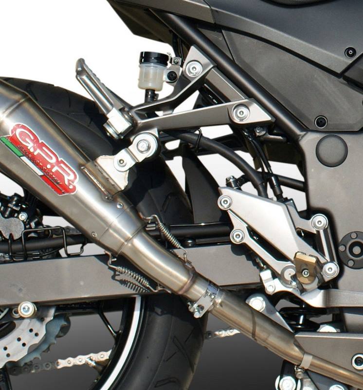 GPR Original For Kawasaki Z 300 2014/16 E3 Homologated Slip-On Exhaust Powercone Evo | K.155.PCEV
