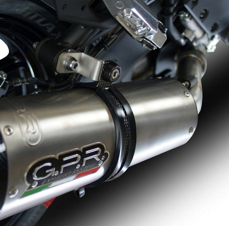 GPR Original For Kawasaki Versys 1000 I.E. 2017/18 E4 Homologated Slip-On Exhaust Trioval | K.175.TRI