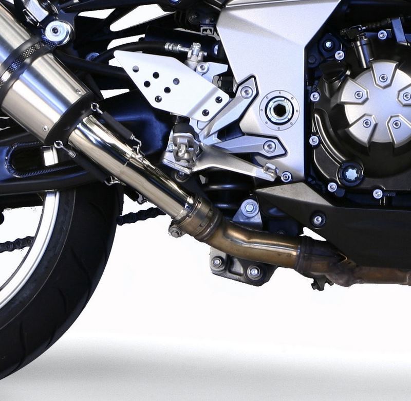GPR Original For Kawasaki Z 1000 2007/09 Pair Homologated Slip-On Exhaust M3 Inox  | K.80.M3.INOX