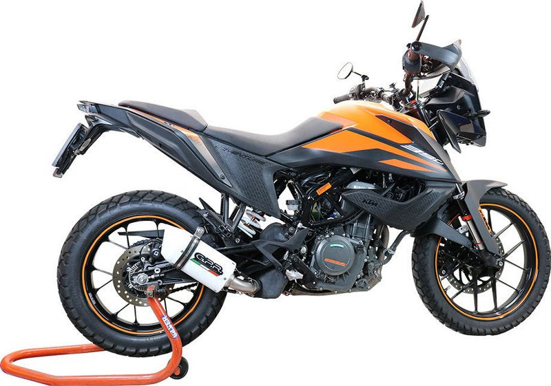 GPR Original For Ktm Adventure 390 2020 E4 Homologated Slip-On Exhaust Albus Evo4 | KT.99.ALBE4