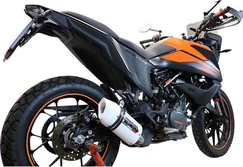 GPR Original For Ktm Adventure 390 2020 E4 Homologated Slip-On Exhaust Albus Evo4 | KT.99.ALBE4