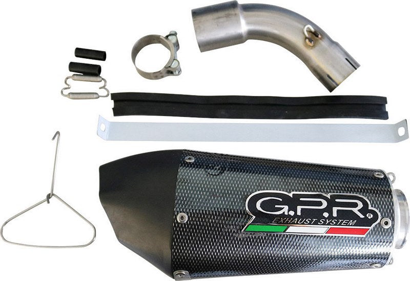 GPR Original For Ktm Adventure 390 2020 E4 Homologated Slip-On Exhaust Gp Evo4 Poppy | KT.99.GPAN.PO