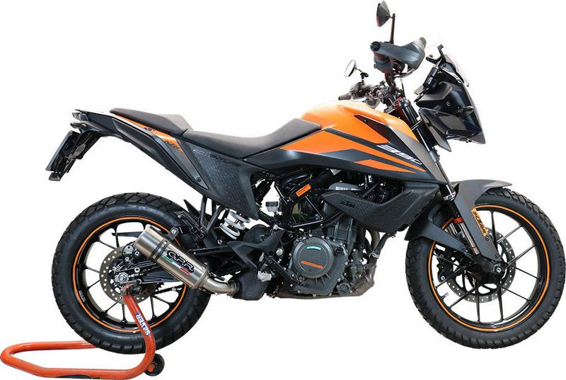 GPR Original For Ktm Adventure 390 2020 E4 Homologated Slip-On Exhaust M3 Inox  | KT.99.M3.INOX