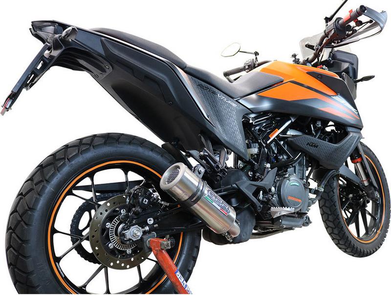 GPR Original For Ktm Adventure 390 2020 E4 Homologated Slip-On Exhaust M3 Inox  | KT.99.M3.INOX