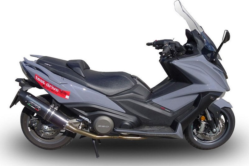 GPR Original For Kymco Ak 550 2017/20 E4 Racing Full System Furore Nero | KYM.7.RACE.FUNE