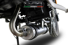 GPR Original For F.B. Mondial Hps 125 > Apr 2018/20 E4 Racing Full Exhaust Deeptone Inox | MD.3.RACE.DE