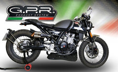 GPR Original For F.B. Mondial Hps 300 2018/20 E4 Homologated Slip-On Exhaust F205 | MD.4.DUP