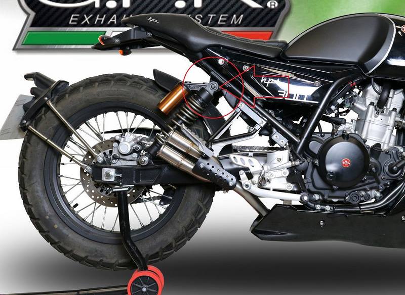 GPR Original For F.B. Mondial Hps 300 2018/19 Racing Full Exhaust F205 | MD.4.RACE.F205
