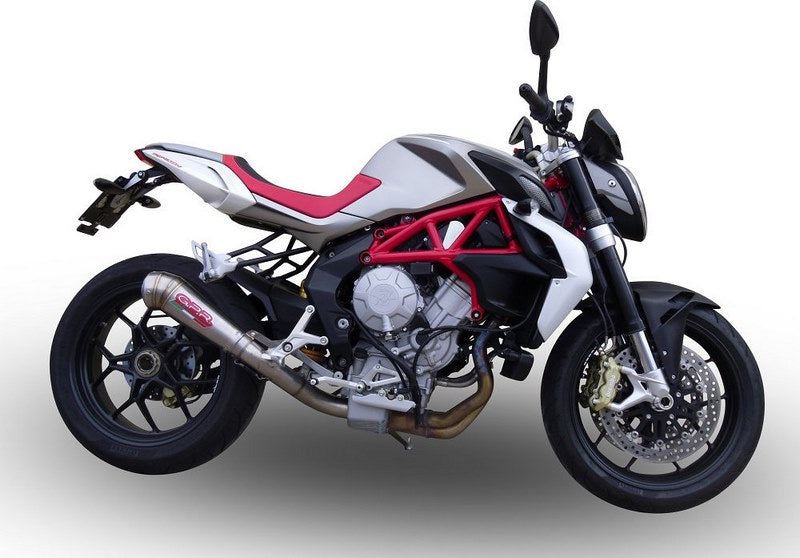 GPR Original For Mv Agusta Brutale 800 2012/16-Rr E3 Homologated Slip-On Exhaust Powercone Evo | MV.6.PCEV