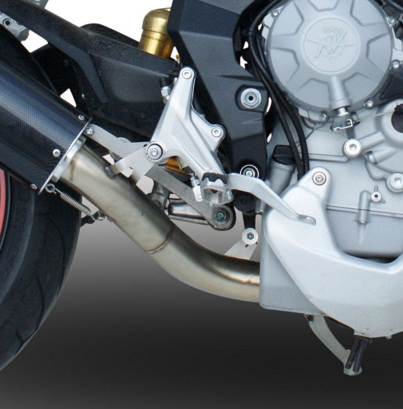 GPR Original For Mv Agusta Rivale 800 2014/16 E3 Homologated Slip-On Exhaust M3 Titanium Natural  | MV.8.M3.TN