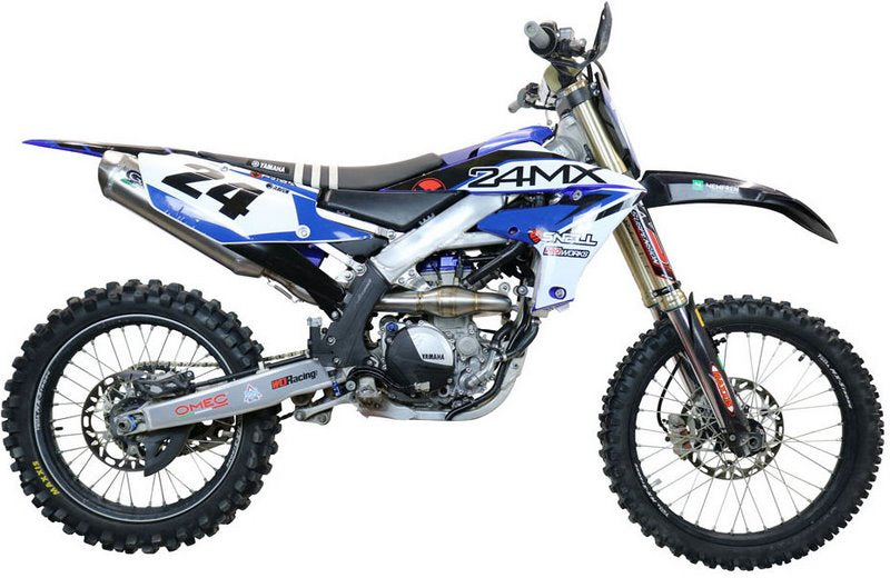 GPR Original For Yamaha Yz 250 F 2020 Mx Fim Competition Full Exhaust Pentacross Inox | PNT.MX.2.IO