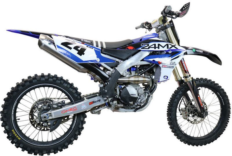 GPR Original For Yamaha Yz 250 F 2020 Mx Fim Competition Full Exhaust Pentacross Inox | PNT.MX.2.IO