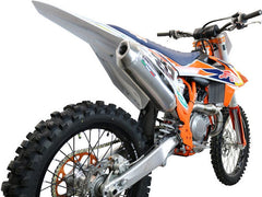GPR Original For Ktm Sx-F 450 2020 Mx Fim Competition Full Exhaust Pentacross Inox | PNT.MX.5.IO
