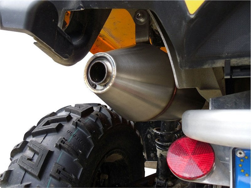 GPR Original For Can Am Outlander 1000 V-T (Short Chassis) Homologated Slip-On Exhaust Deeptone Atv | QUSP.160.DEATV