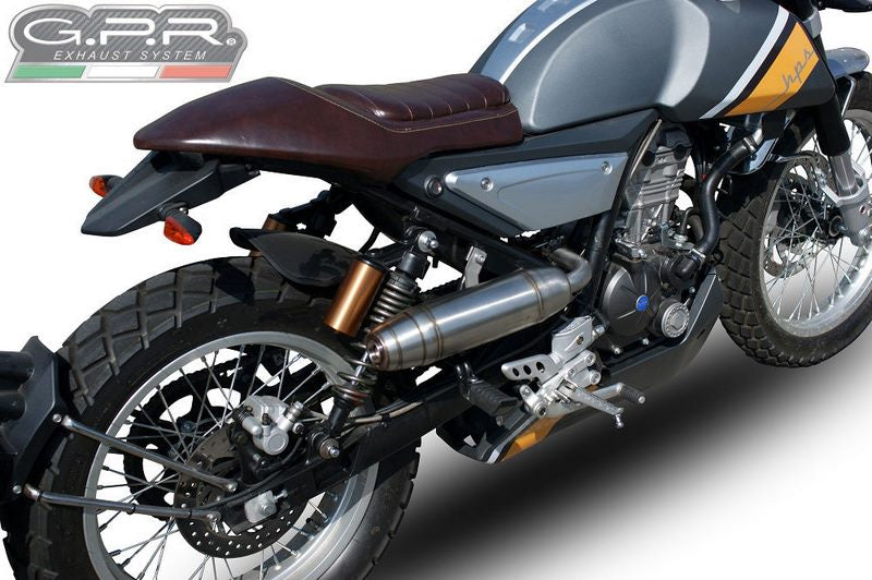 GPR Original For Rieju Century 125 2018/20 E4 Racing Full Exhaust Deeptone Inox | RJ.3.RACE.DE