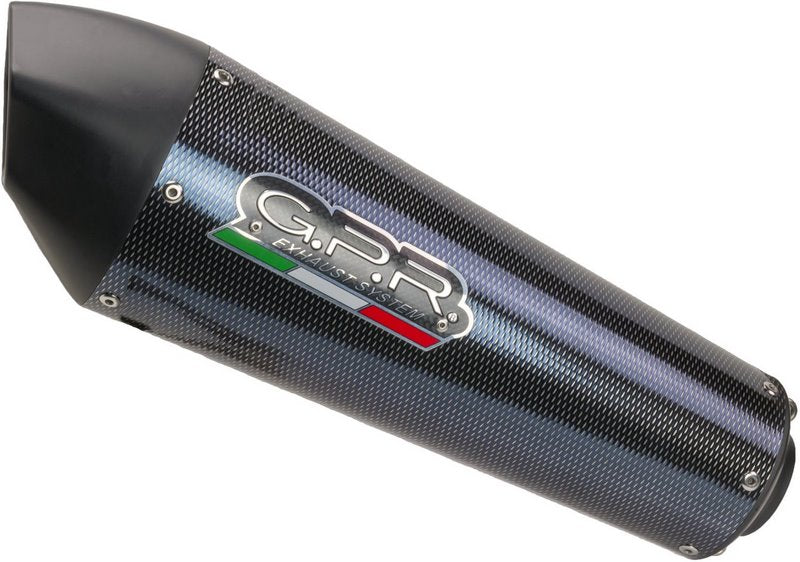 GPR Original For Yamaha T-Max 500 2001/11 Homologated Full Exhaust Catalized Gpe Ann.Poppy | SC.CAT.108.GPAN.PO