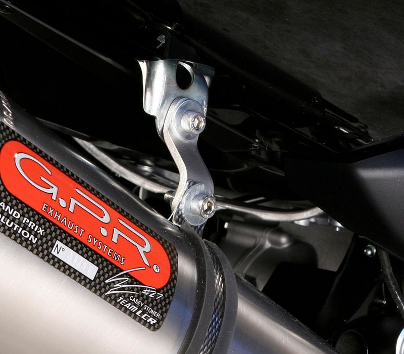 GPR Original For Yamaha T-Max 500 2001/11 Homologated Full Exhaust Satinox  | SCOM.108.SAT