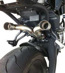 GPR Original For Yamaha Mt-03 660 2006/13 Pair Homologated Slip-On Exhaust M3 Titanium Natural  | Y.111.M3.TN